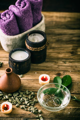 Spa setting