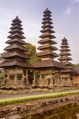 Fototapeta na wymiar Traditional balinese hindu Temple Taman Ayun in Mengwi (Bali, In