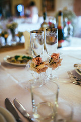 Delicious Wedding Cake and Candy Bar