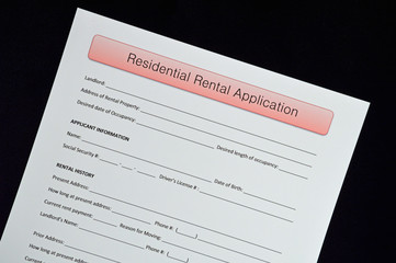 Blank Residential Rental Application for US houses
