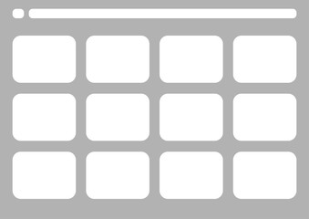 Traditional television simple storyboard template