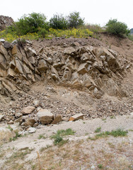 slope of the rocky mountains as a backdrop