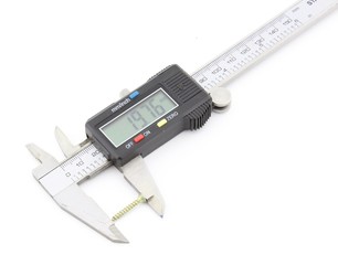Digital caliper, screw measuring