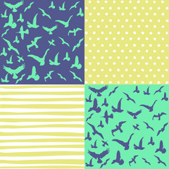 Set of seamless patterns