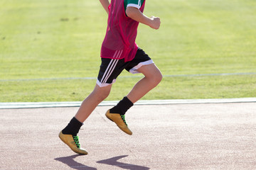 Fototapeta na wymiar running athlete