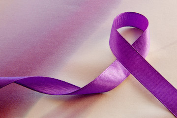 Purple Ribbon. Purple Day. Epilepsy Day.