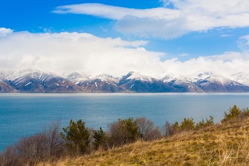 lake Sevan spring day