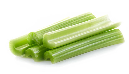 green celery sticks