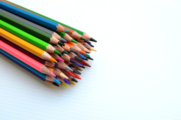 Stack of Color Pencils