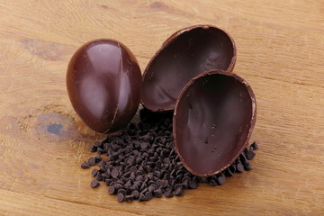 Uova di Pasqua al cioccolato