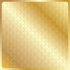 Geometric Luxury pattern, Gold color Background, Vector file.