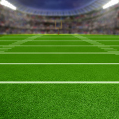 Obraz premium Football Stadium With Copy Space