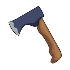 axe isolated illustration