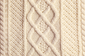 Knitted texture, abstract background