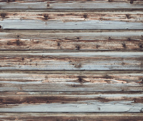 Fototapeta premium Old wooden background. Wooden table or floor.