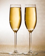 Drink. two glasses white wine!