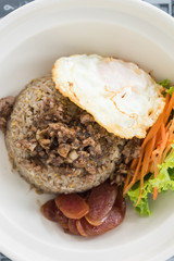 Fried rice with egg