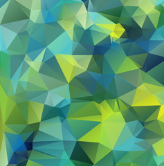 Abstract multicolor background. Vector polygonal design illustra