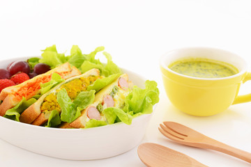 ヘルシーな朝食