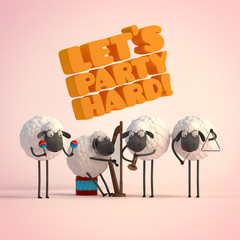 Sheeps party hard