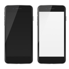 Modern touch screen smartphones.