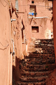 Provinz Isfahan - steile Gasse