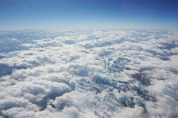 Fototapeta na wymiar Earth view from above