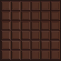 Dark chocolate seamless pattern - 103970774
