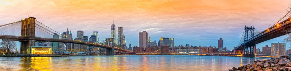 Abwaschbare Fototapete Manhattan, New York City. USA. © Luciano Mortula-LGM