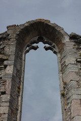 Ruins of cathedral in Visby