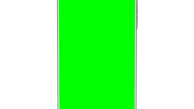 Spinning smartphone and zoom to the display