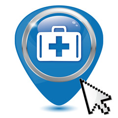 Fototapeta premium AID KIT ICON