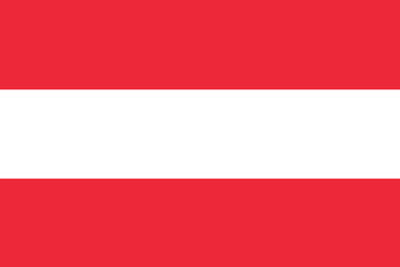 Vector of Austrian flag.