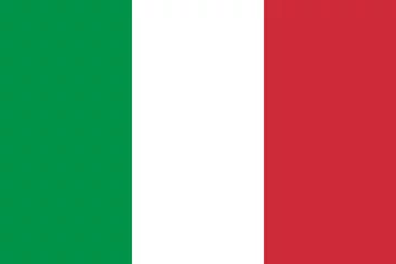 Foto op Plexiglas Vector of Italian flag. © Tarik GOK