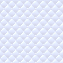 Quilted simple seamless pattern. White color.