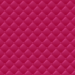 Quilted simple seamless pattern. Red color.
