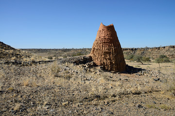 Clay kiln, Holoog, Namibia