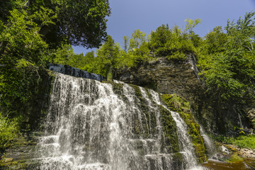Obraz premium Scenic Jones Waterfalls of owen Sound Ontario