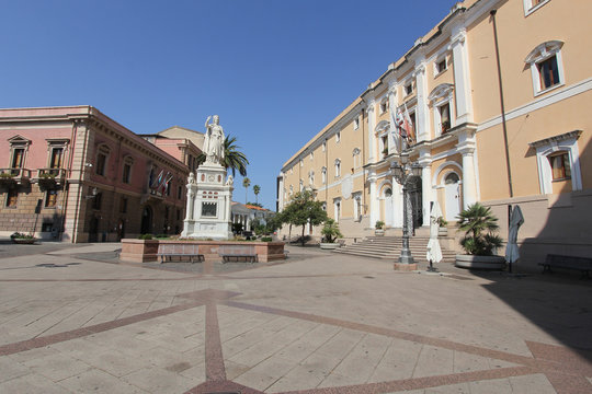 Piazza ad Oristano