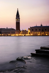 Fototapeta premium Venezia al tramonto