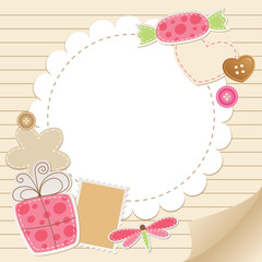 cute vintage greeting card