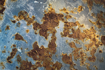 Rusty metal background