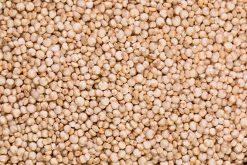 Heap of quinoa, healthy vegan food concept