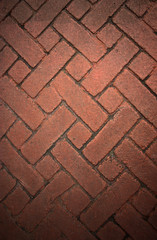 Cobblestone pavement abstract background texture old street
