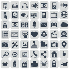  Universal Outline Icons For Web and Mobile