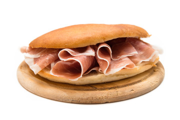 Panino al prosciutto crudo