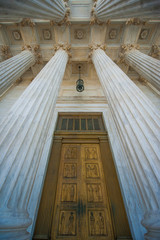 Entrance to U.S. Supreme Court