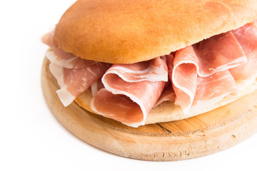 Panino al prosciutto crudo