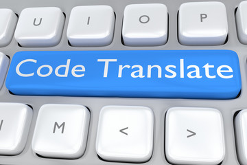 Code Translate concept