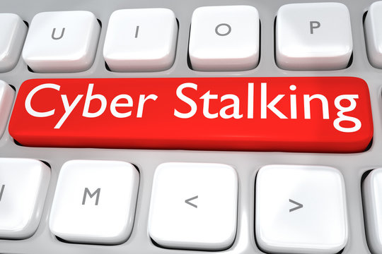 Cyber Stalking Concept